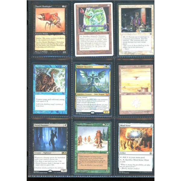 Lot Of 9 Various Magic The Gathering Cards Various Sets & Colors
