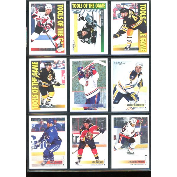 Lot Of 9 OPC Premier Special Effects Insert Collector Cards