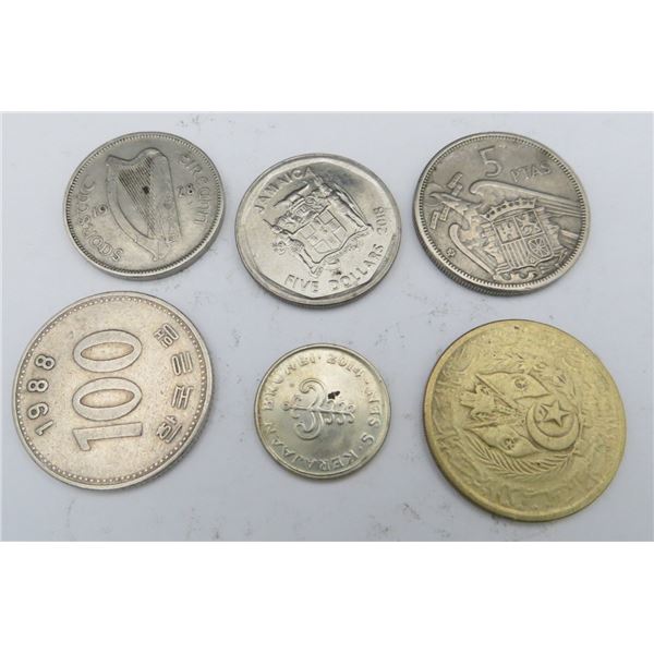 Collection Of Various World Coins