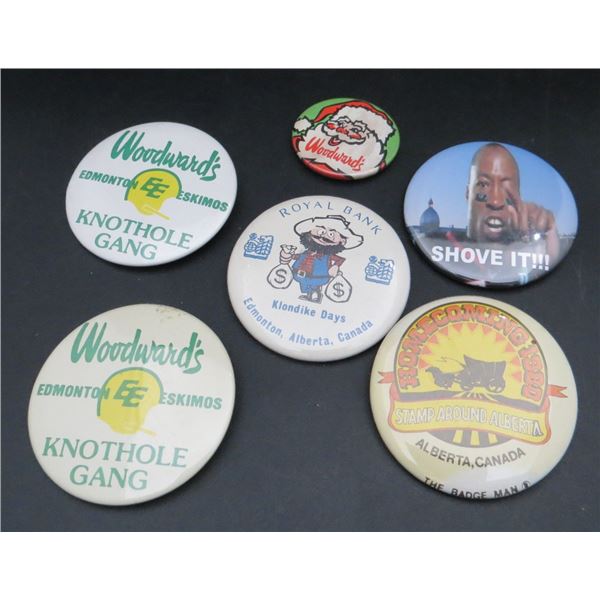 Collection Of Various Vintage Pinbacks