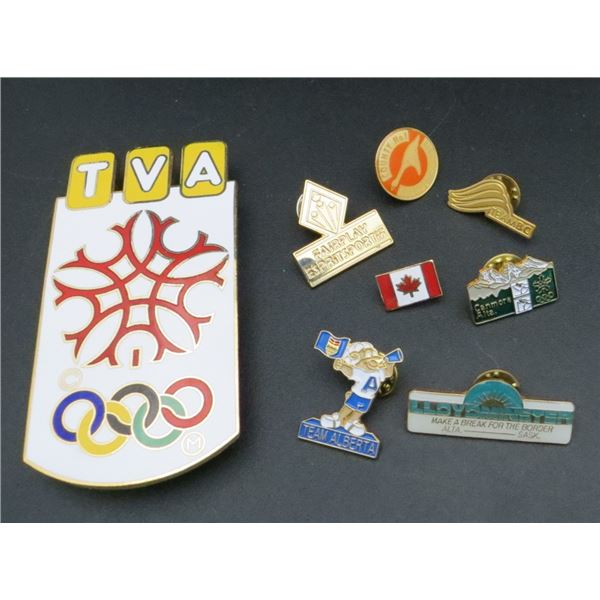 Lot of 8 Various Collector Pins