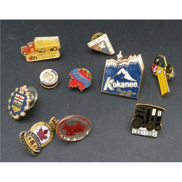 Lot of 10 Various Collector Pins
