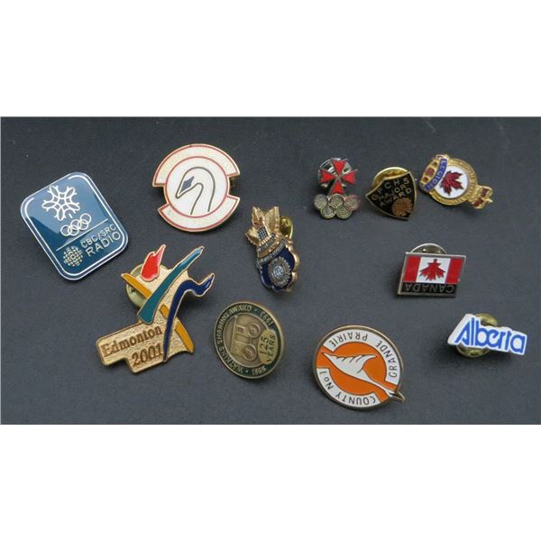 Lot of 11 Various Collector Pins