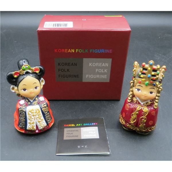 Shilla King & Queen Korean Folk Figurines – Danisl Art Gallery