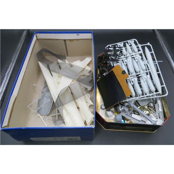 Collection of Various Model Pieces parts and accessories