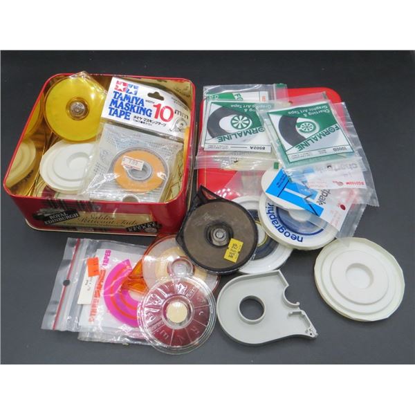 Lot of Modeling Tape Various Colours