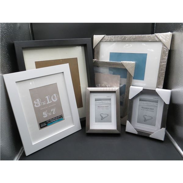 Collection Of Picture frames Various Sizes Mostly New