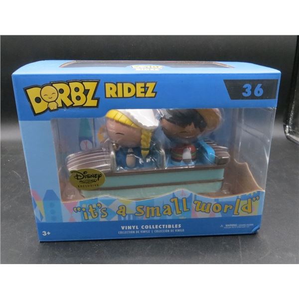 New Dorbz Ridez Disney Exclusive "it's a small world" #36 BV $40