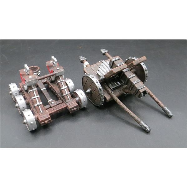 Papo Red Catapult & Weapon Cart