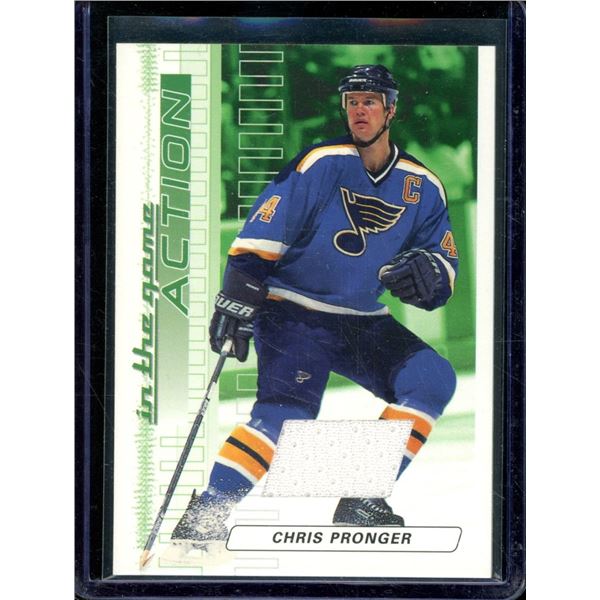2003-04 ITG Action Jerseys #M143 Chris Pronger BV $30
