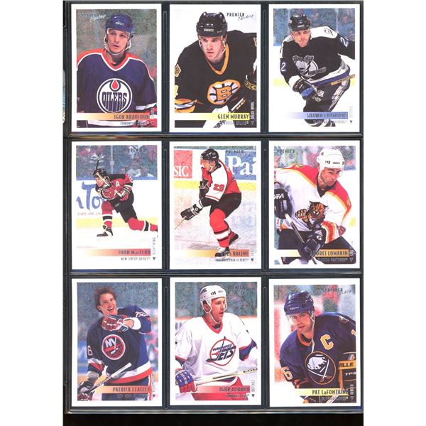 Lot Of 9 OPC Premier Special Effects Insert Collector Cards