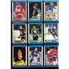 Image 1 : 1989-90 OPC O-Pee-Chee Lot Of 9 Vintage Cards Various Teams & Players
