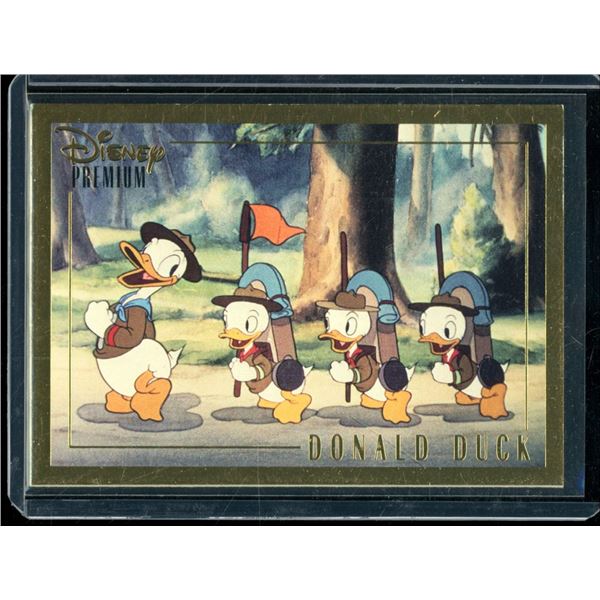 1995 Skybox Disney Donald Duck Golf Foil Promo Card