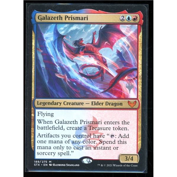 Magic the Gathering Galazeth Prismari Strixhaven School of Mages