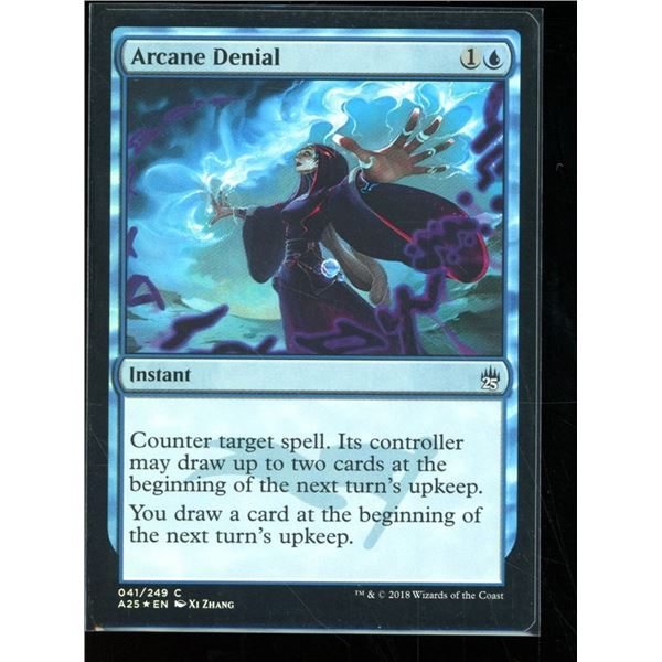 Magic the Gathering Arcane Denial FOIL Masters 25