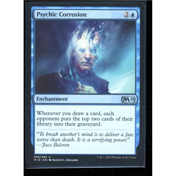 Magic the Gathering Psychic Corrosion Core Set 2019