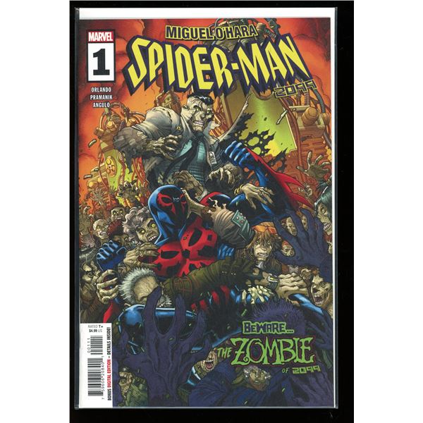 Marvel Spider-Man 2099 #1 Beware... The Zombie of 2099 (new never read)