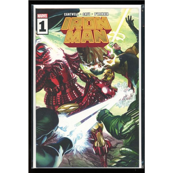 Marvel Iron Man #1 Wrap Around Cover (new never read)