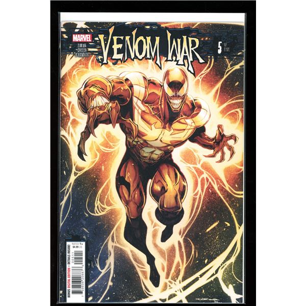 Marvel Venom War #5 (new never read) 1st Appearance Gold Symbiote