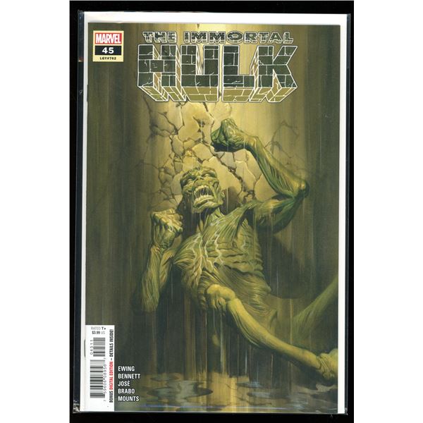 Marvel The Immortal Hulk #45 (new never read)