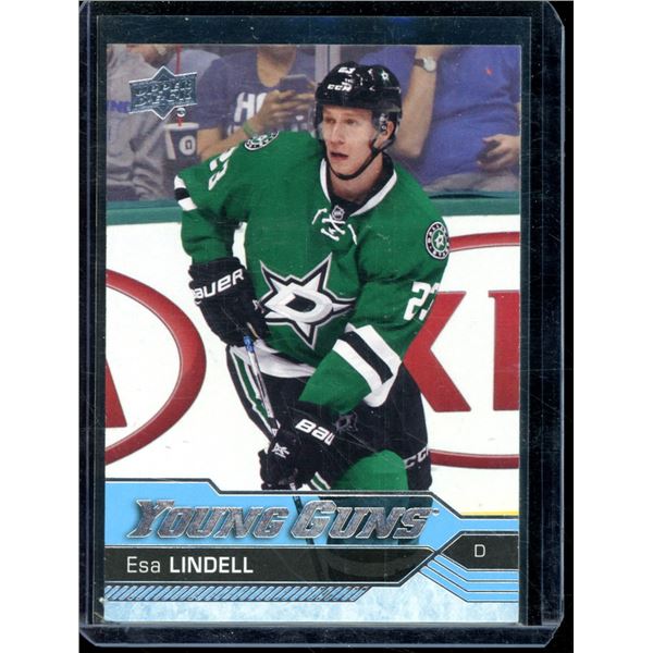 2016-17 Upper Deck #237 Esa Lindell YG RC
