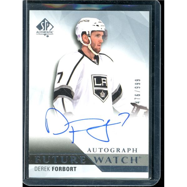 2015-16 SP Authentic #252 Derek Forbort AU RC 476/999