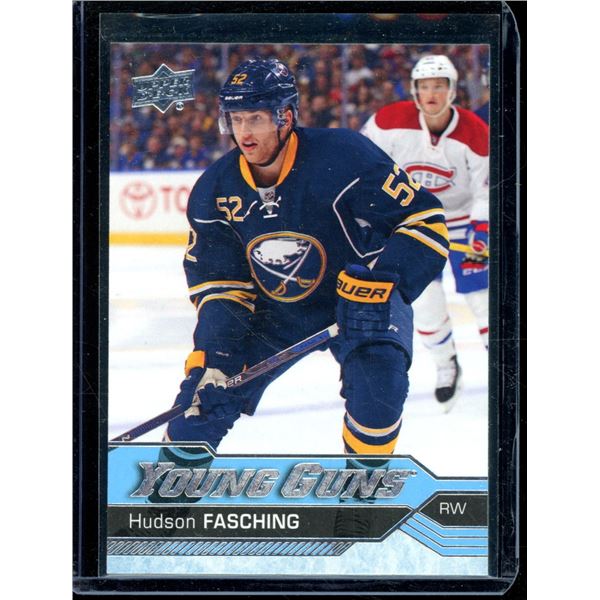 2016-17 Upper Deck #242 Hudson Fasching YG RC