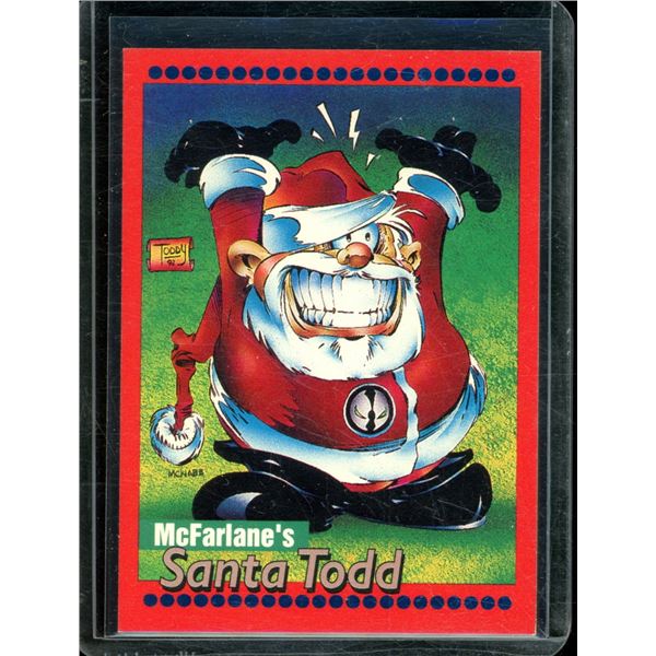 1993 Image McFarlane's Santa Todd Card