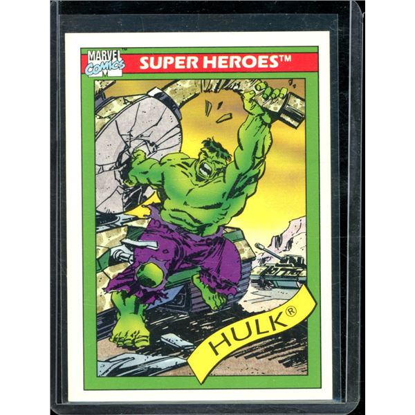 1990 Impel Marvel Universe I #3 Hulk