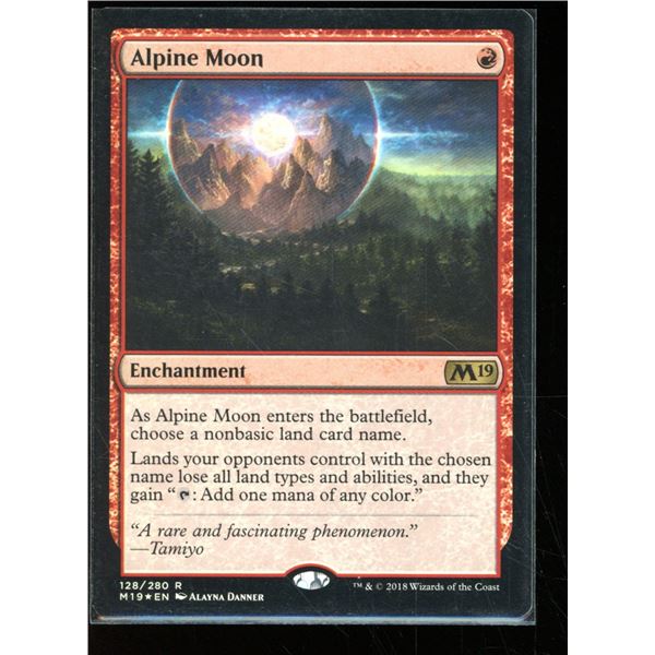 Magic the Gathering Alpine Moon FOIL Core Set 2019