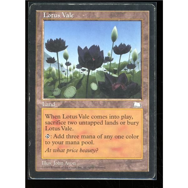 Magic the Gathering Lotus Vale Weatherlight