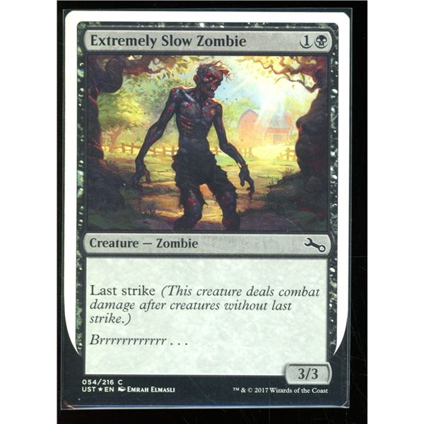 Magic the Gathering Extremely Slow Zombie FOIL Extremely Slow Zombie