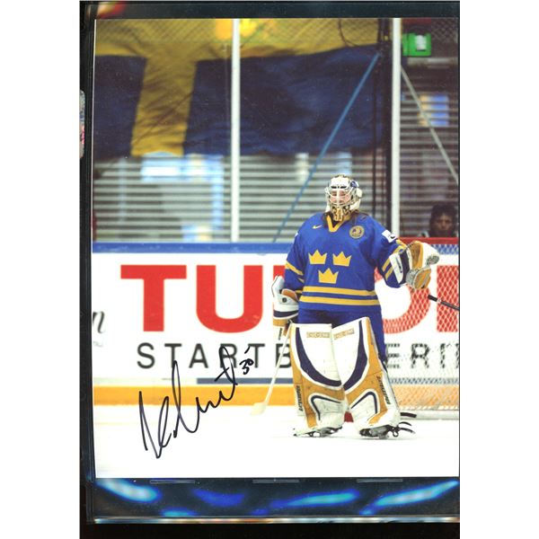 Team Sweden Kim Martin 8x10 Autographed Photo