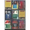 Image 2 : Lot of 9 Various Star Wars Collector Cards Including Inserts & Chrome Cards