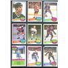 Image 1 : 1980-81 OPC O-Pee-Chee Lot Of 9 Vintage Cards Various Teams & Players