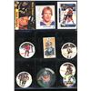 Image 1 : Lot Of 9 Various Hockey Cards, Pogs and autographed cards