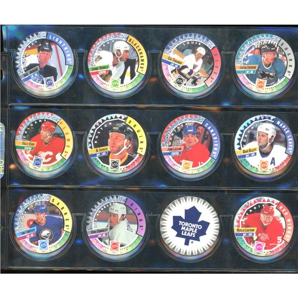 1994-95 Canada Games NHL Lot of 12 Various Pogs