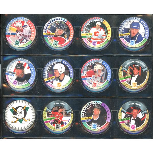 1994-95 Canada Games NHL Lot of 12 Various Pogs