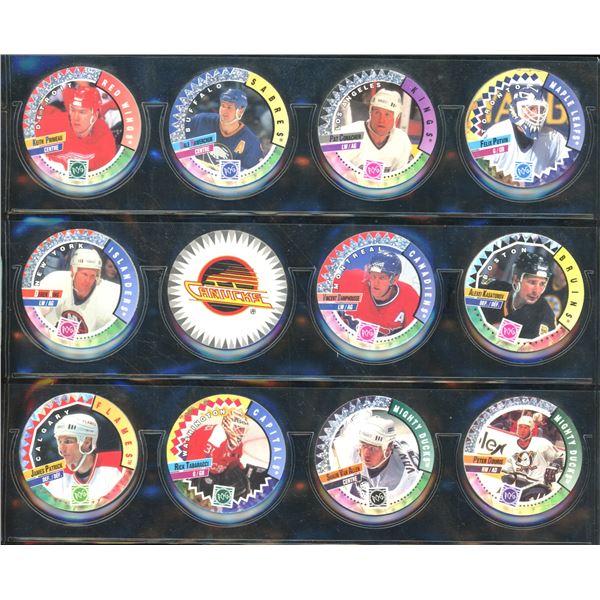 1994-95 Canada Games NHL Lot of 12 Various Pogs