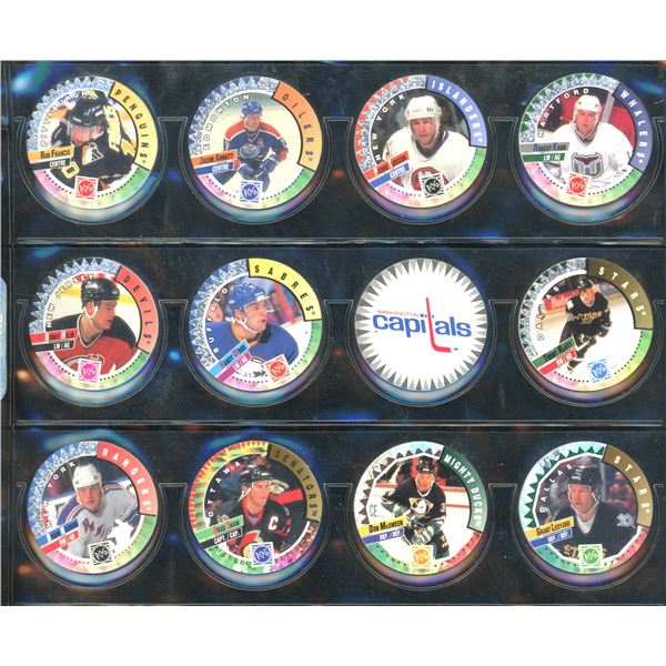 1994-95 Canada Games NHL Lot of 12 Various Pogs