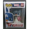 Image 1 : New Funko Pop Marvel Cap Snowman #532 with soft protector