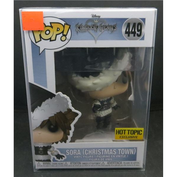 New Funko Pop Kingdom Of Hearts Sora (Christmas town) #449 BV $40