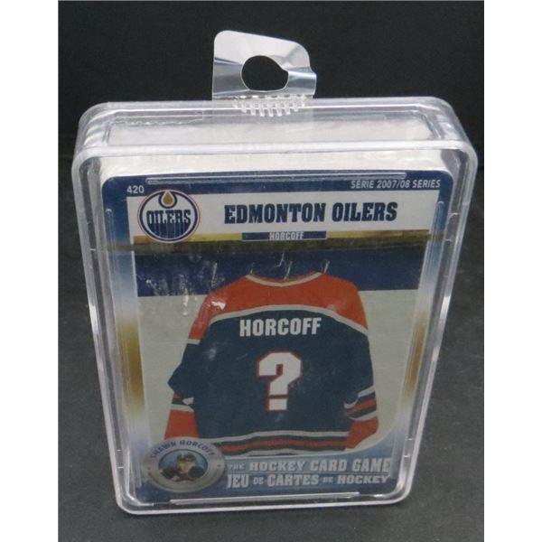 2007-08 Oilers Hockey Card Game Factory Sealed
