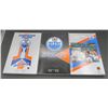 Image 1 : 3 Vintage Edmonton Oilers Media Guides 87-88, 88-89 & 89-90