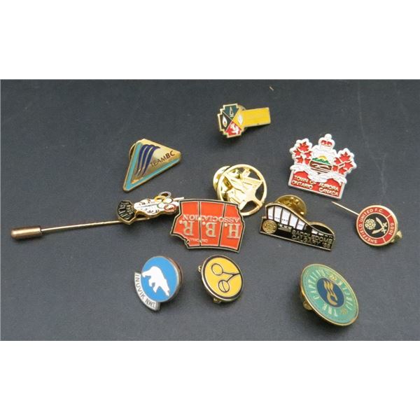Lot of 11 Various Collector Pins