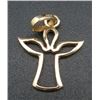 Image 1 : 10K Gold Angel Necklace Charm