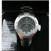 Image 2 : New San Francisco 49ers Football Stainless Steel Indiglo Water Resistant Watch Retails $125