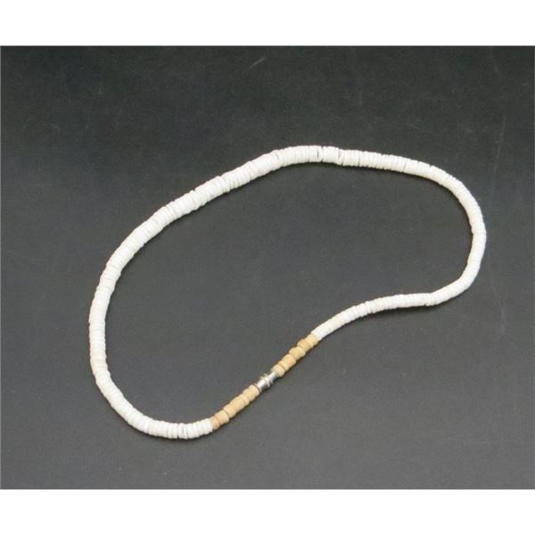 Hawaiian Puka Shell Necklace 16" Long