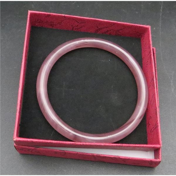 New Purple Jade Bangel Bracelet