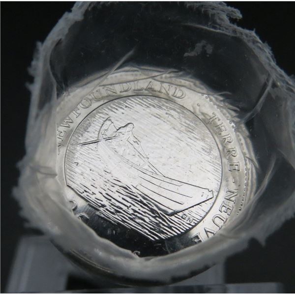 1867-1992 Newfoundland Roll of Quarters Canada 125 Years